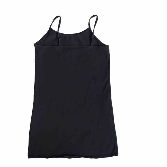 Maurices Women's Small S Black Spaghetti Strap Tank Top Sleeveless Y2K Stretch - Picture 3 of 6